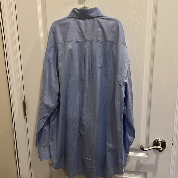 Peter Millar blue front button closure long sleeve with button cuffs size L - Picture 7 of 7